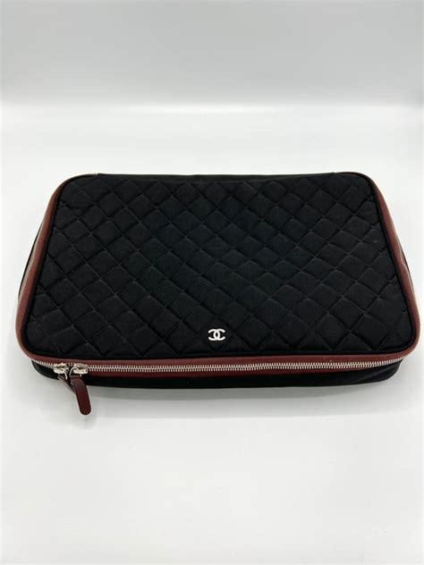 pochette chanel mini|Chanel patchwork pouch.